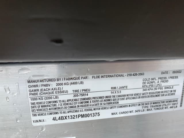 Image of Floe Cargo Max XRT 13-73 equipment image 3