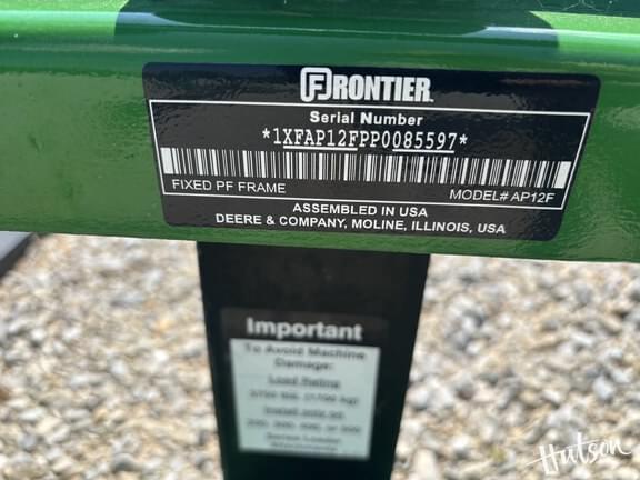 Image of Frontier AP12F  equipment image 4