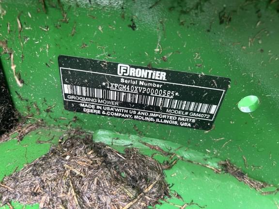 Image of Frontier GM4072 equipment image 1