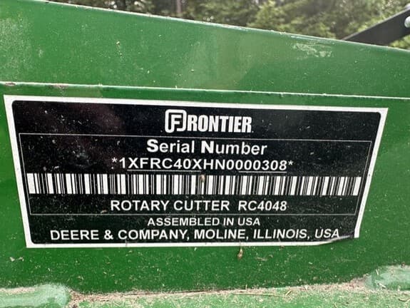 Image of Frontier RC4048 equipment image 4