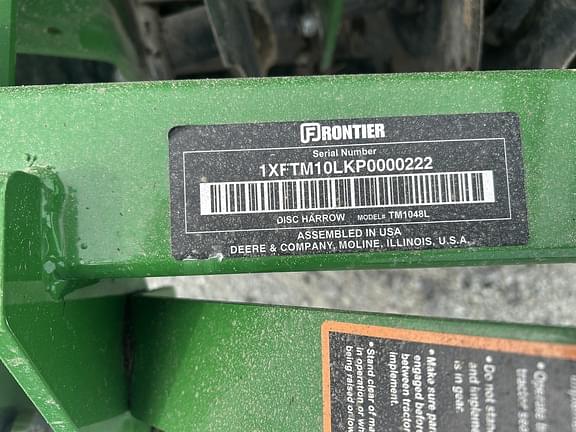 Image of Frontier TM1048L equipment image 3