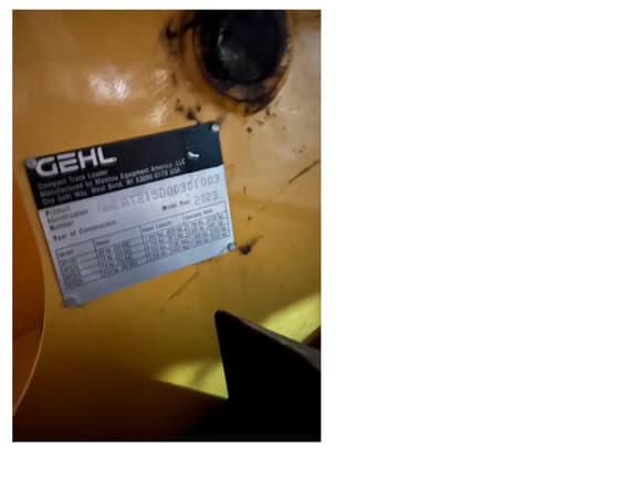 Image of Gehl RT215 equipment image 4