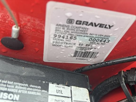Image of Gravely Pro-Stance 60 equipment image 2