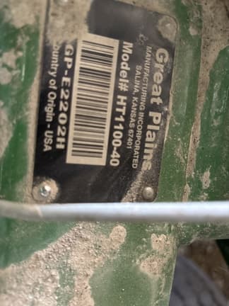 Image of Great Plains HT1100-40 equipment image 4