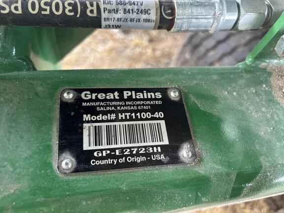 Image of Great Plains HT1100 equipment image 2