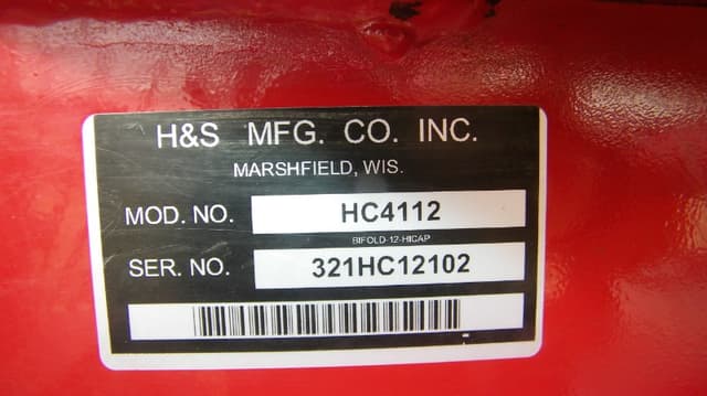 Image of H&S HC4112 equipment image 4