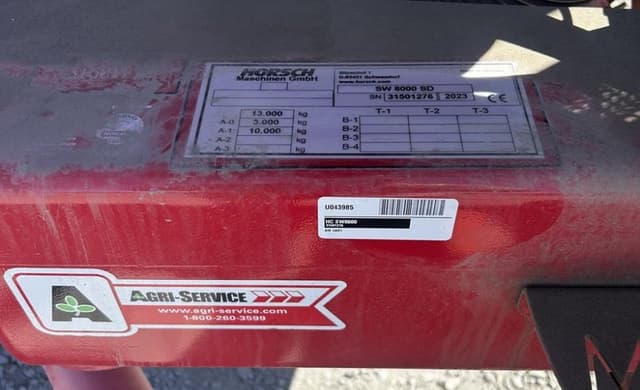 Image of Horsch SW 8000 SD equipment image 4