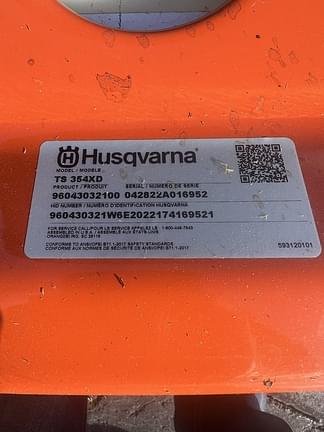 Image of Husqvarna TS354XD equipment image 4