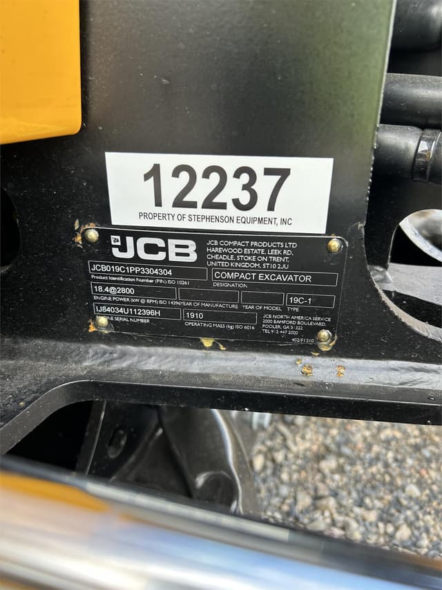 Image of JCB 19C-1 equipment image 4