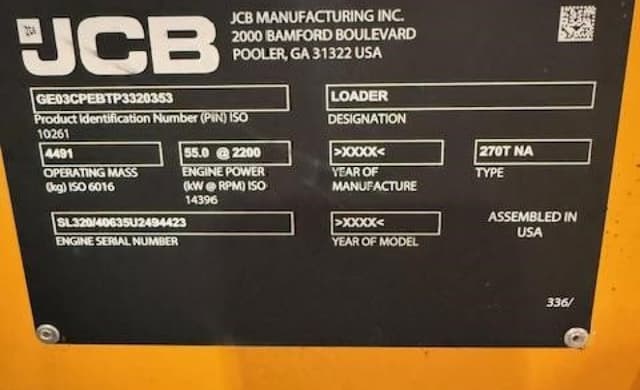 Image of JCB 270T equipment image 3
