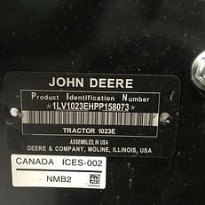 Main image John Deere 1023E 9