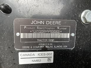 Main image John Deere 1025R 24