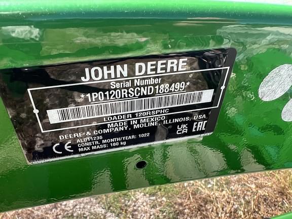 Image of John Deere 120R equipment image 4