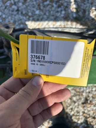 Image of John Deere 1590 equipment image 3