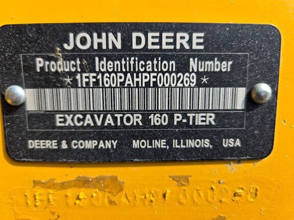 Image of John Deere 160P equipment image 4
