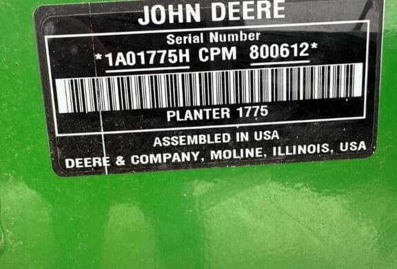 Image of John Deere 1775 equipment image 4