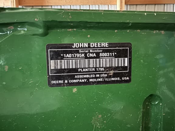 Image of John Deere 1795 equipment image 2