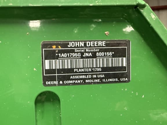 Image of John Deere 1795 equipment image 2