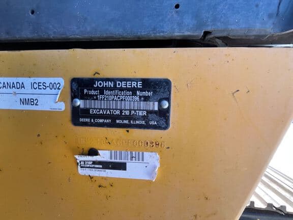Image of John Deere 210P equipment image 4