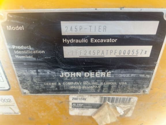 Image of John Deere 245P equipment image 4