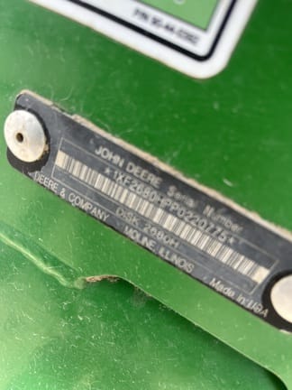 2023 John Deere 2680H Equipment Image0