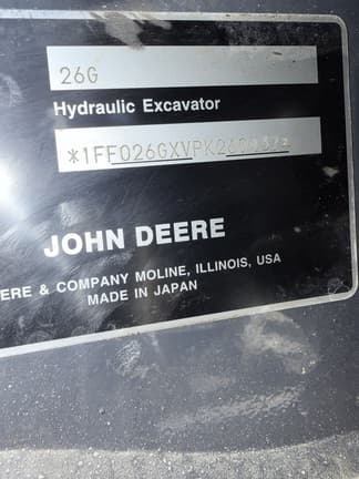 Image of John Deere 26G equipment image 3