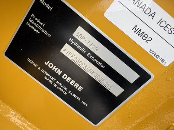 Image of John Deere 30P equipment image 4