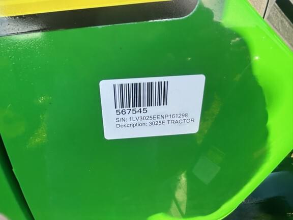 Image of John Deere 3025E equipment image 3