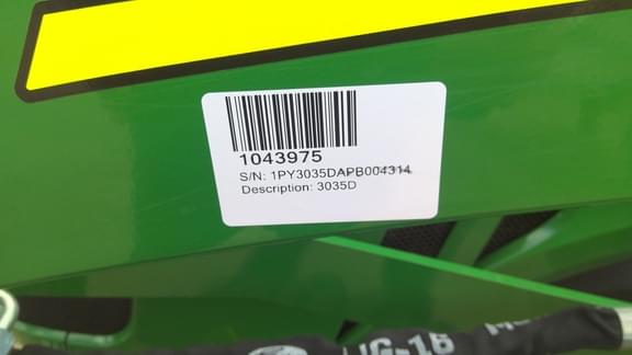 Image of John Deere 3035D equipment image 1