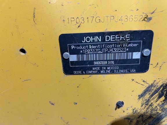Image of John Deere 317G equipment image 1