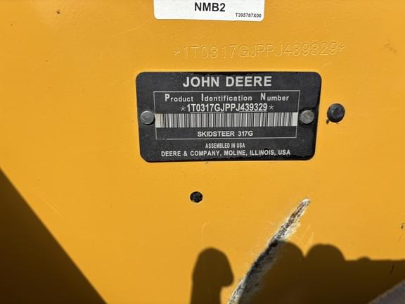 Image of John Deere 317G equipment image 1