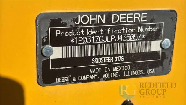 Image of John Deere 317G equipment image 3