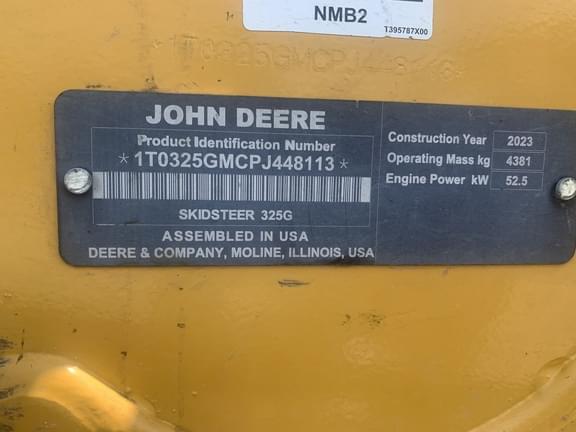 Image of John Deere 325G equipment image 1