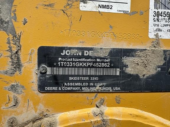 Image of John Deere 331G equipment image 3