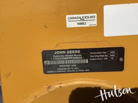 Image of John Deere 333G equipment image 4