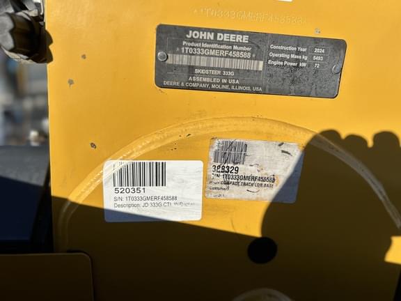 Image of John Deere 333G equipment image 3