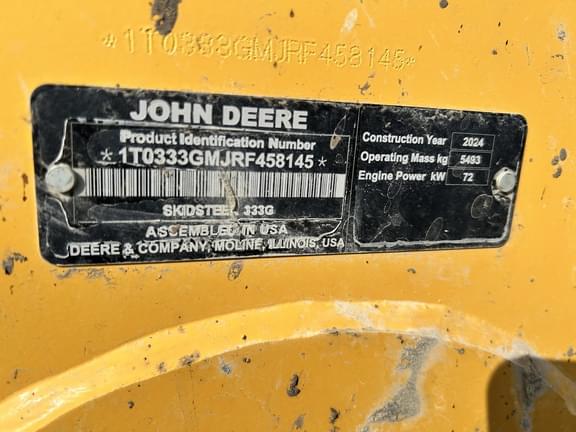 Image of John Deere 333G equipment image 2
