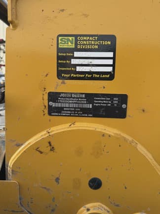 Image of John Deere 333G equipment image 1