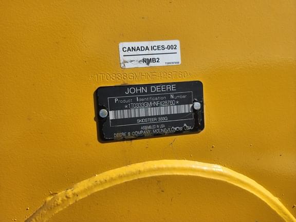 Image of John Deere 333G equipment image 2