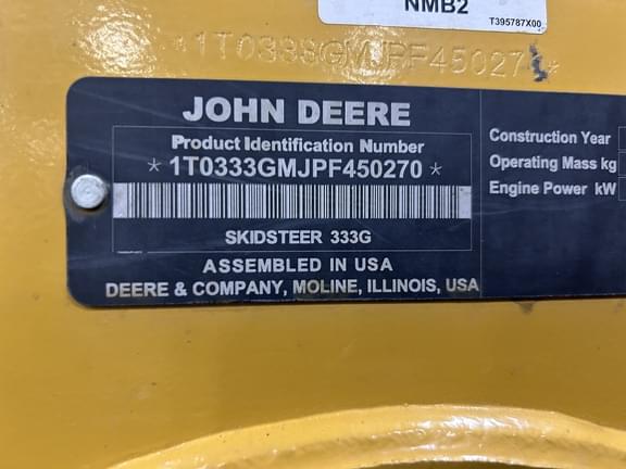 Image of John Deere 333G equipment image 1