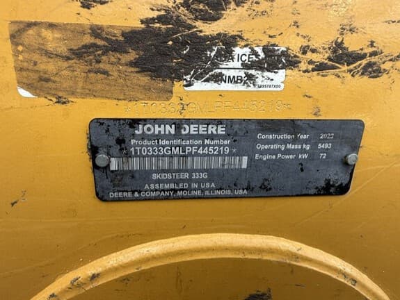 Image of John Deere 333G equipment image 2
