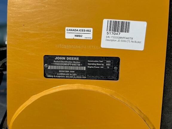 Image of John Deere 333G equipment image 4