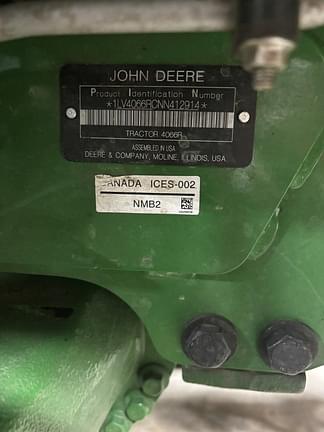 Image of John Deere 4066R equipment image 4