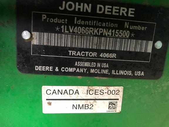 Image of John Deere 4066R equipment image 2