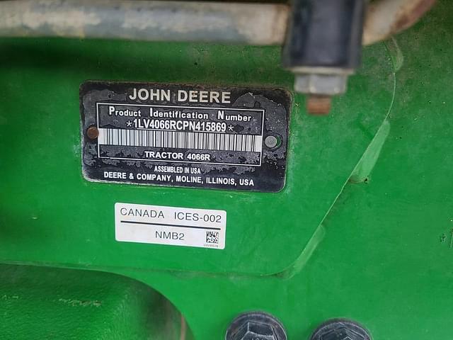 Image of John Deere 4066R equipment image 3