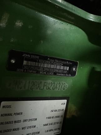 Image of John Deere 412R equipment image 1