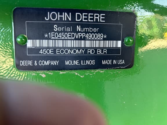 Image of John Deere 450E equipment image 2