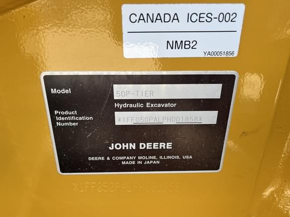 Image of John Deere 50P equipment image 1
