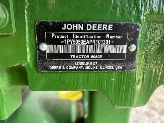 Image of John Deere 5050E equipment image 1