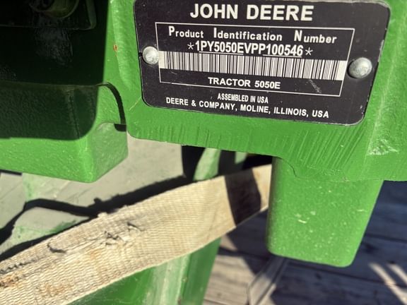 2023 John Deere 5050E Equipment Image0
